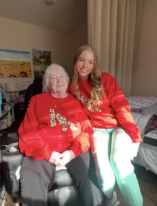 caregiver providing compassionate dementia care at Keepsake Kottage in Wichita